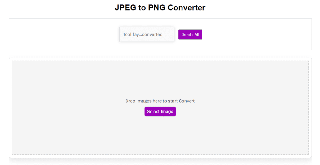 JPEG to PDF converter tool toolifay.com