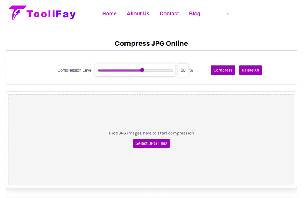 jpg compressor tool toolifay.com