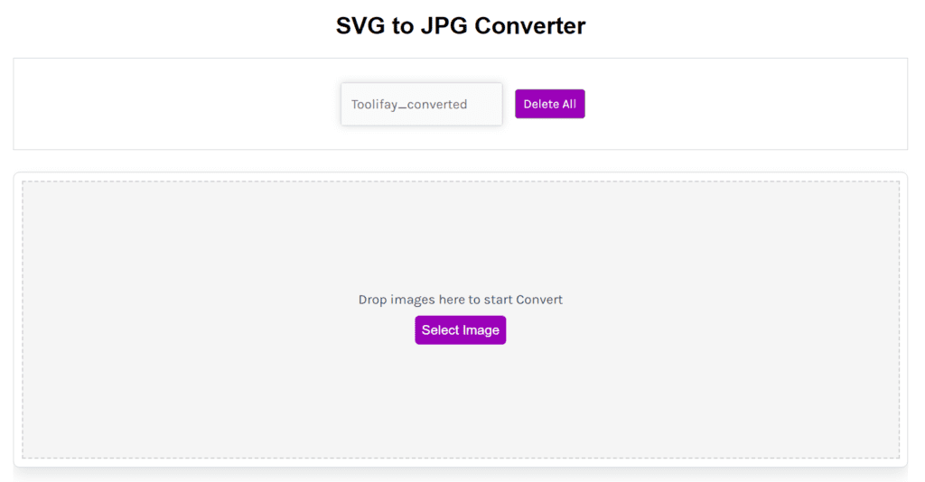 SVG to JPG converter tool toolifay.com